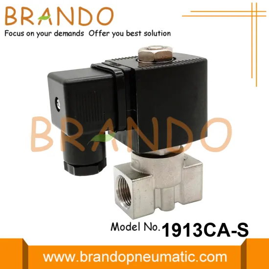 1/8'' 1/4'' 3/8'' 2-Way Stainless Steel Solenoid Valve