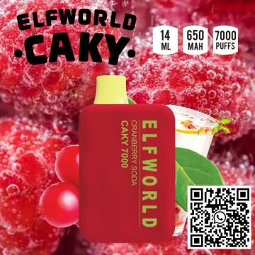 Elf World Caky Mesh verfügbarer Stift 7000 Puffs