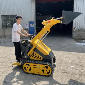 Skid Steer Loader Farm Pengangkut Beroda Kecil