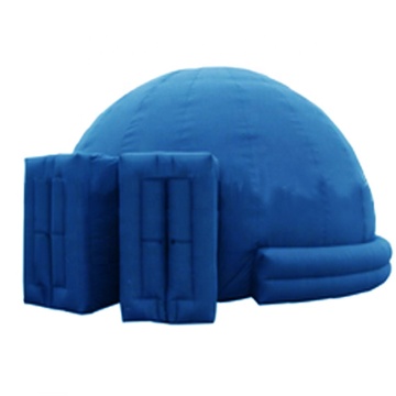 Customize 2-Door Heightened Inflatable Planetarium Dome Tent with 4 Rings