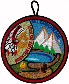 Embroidered Patches - Sticker Camporee Designs for Boy/Girl Scounts (Patch/Emblem/Badge/Label/Crest/Insignia)