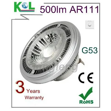 2014 the hottest sales spotlight COB LED AR111 G53 led lightbulb