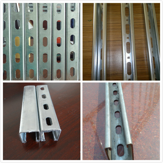 Galvanized C Channel/ Slotted C Channel/ C Steel Profile/ Strut C Channel