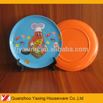 8'' Round Melamine gift plate