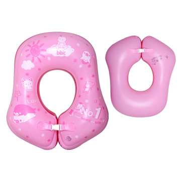 Inflable PVC bebé flotador anillo niños cuello flotador