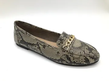 Women's Chain Slip-On Flat Loafer