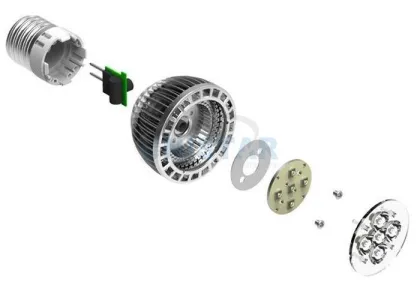 High Efficiency Cree Led Spotlight, Energy Saving 5w E27 Bulb Spotlights 100lm/w