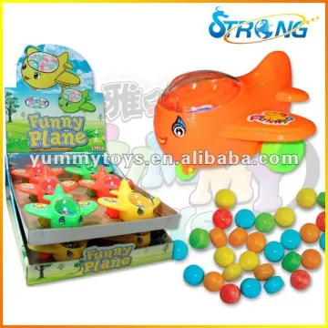 Funny Plane Mini Plane Candy Toy Kid Toy