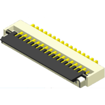 0,4 mm FPC SMT Tipo de tampa articulada de contato duplo