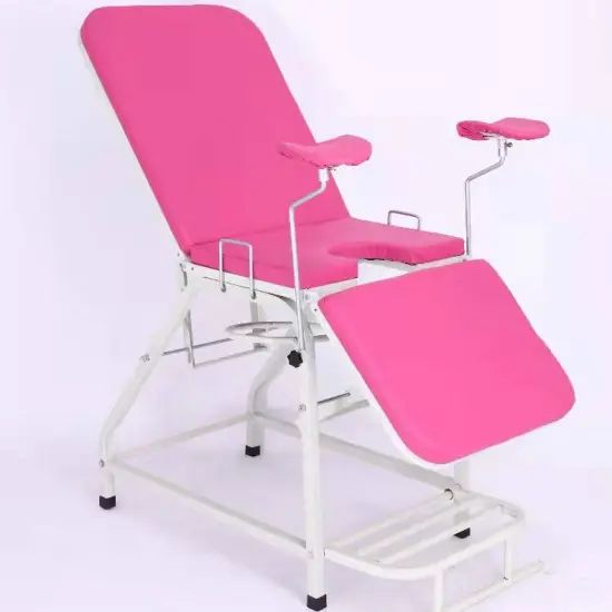 Stainless Steel Comprehensive Gynecological Examination Bed for Maternity Operating Room Manual Delivery Bed Private Washing