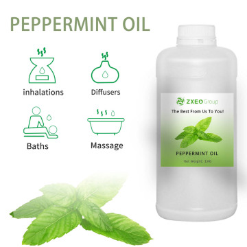 100% Organic Natural Pure Food Grade Peppermint Oil For Aroma