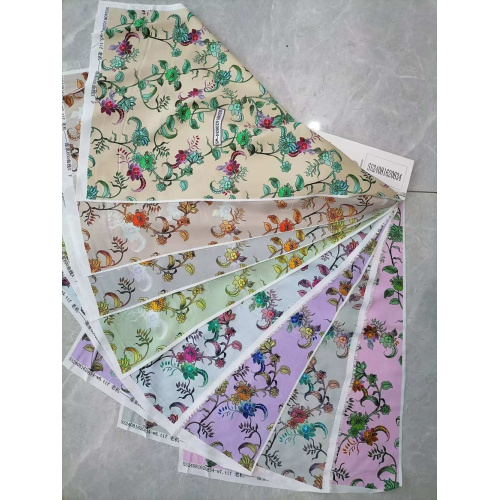 Neue Mode -Custom -Kleid Rayon Digital Print Stoff