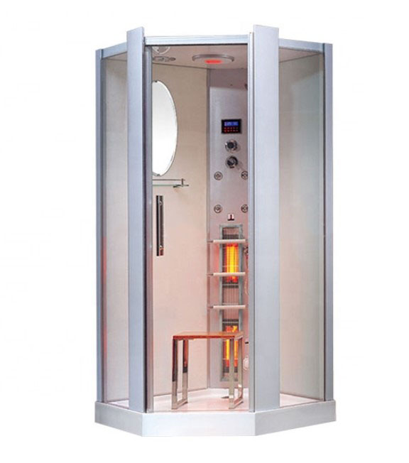 Wholesale infrared sauna shower combination for 1person