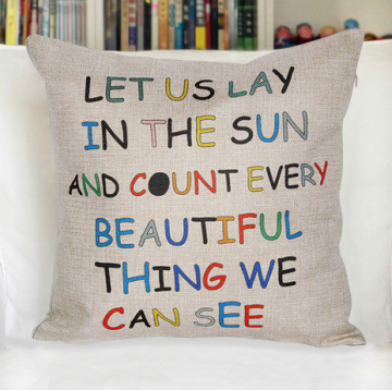 Jute Cushion Covers Pillow Cases Pillow cover 45x45cm Wholesale & Retails BIRD-