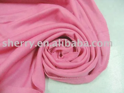 100% polyester weft tejido de ropa knit fabric
