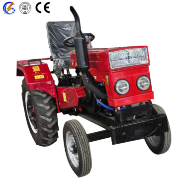Two-Wheel and Mini Four-Wheel Tractors with Auxiliary Tool Attachments
