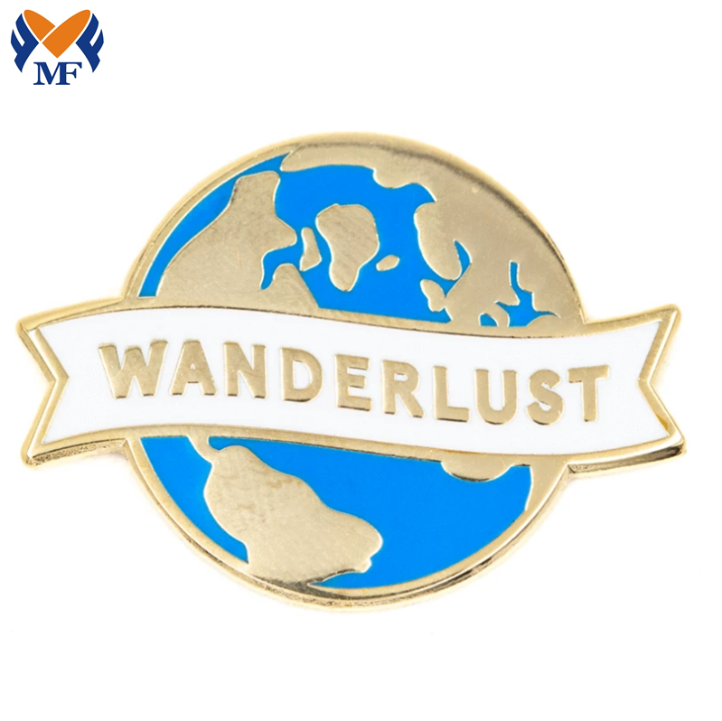 Wanderlust And Earth Pin