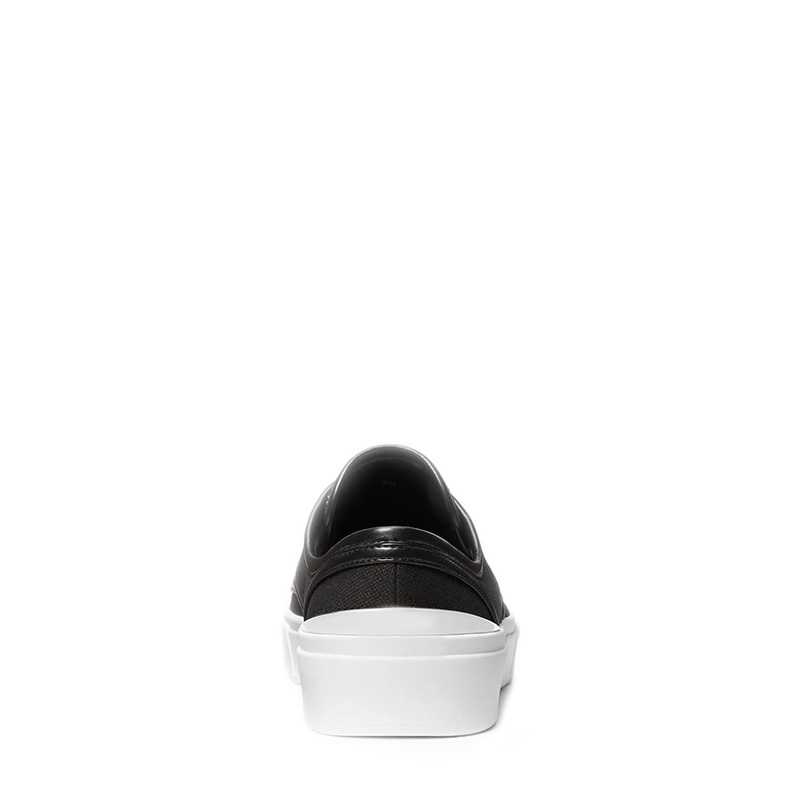 Women's Black Low Top Canvas Sneakers