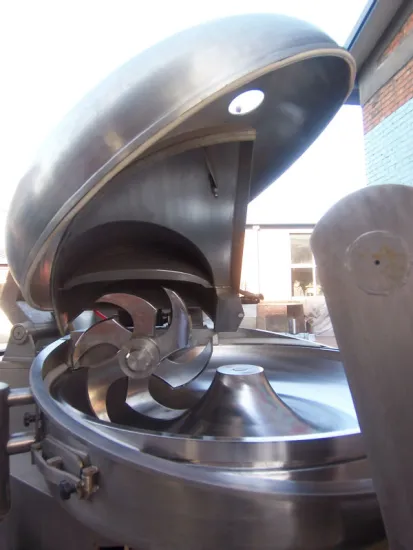 stable performance meat bowl cutter machinery