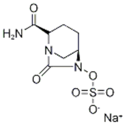 सल्फ्यूरिक एसिड मोनो [(1R, 2S, 5R) -2- (aMinocarbonyl) -7-oxo-1,6-diazabicyclo [3.2.1] ऑक्ट-6-yl: एस्टर सोदिउम साल्ट कैस 1192491-61-4