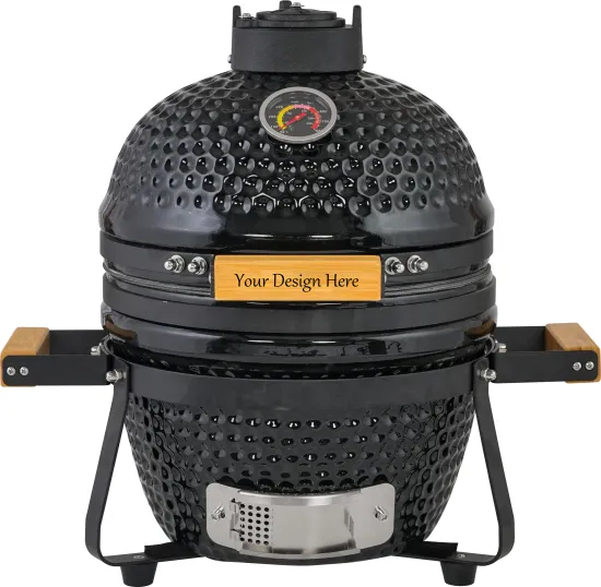 SEB KAMADO 16 Inch BBQ Grill Charcoal Egg Shaped Ceramic for Outdoor Kitchen Kamado Grill