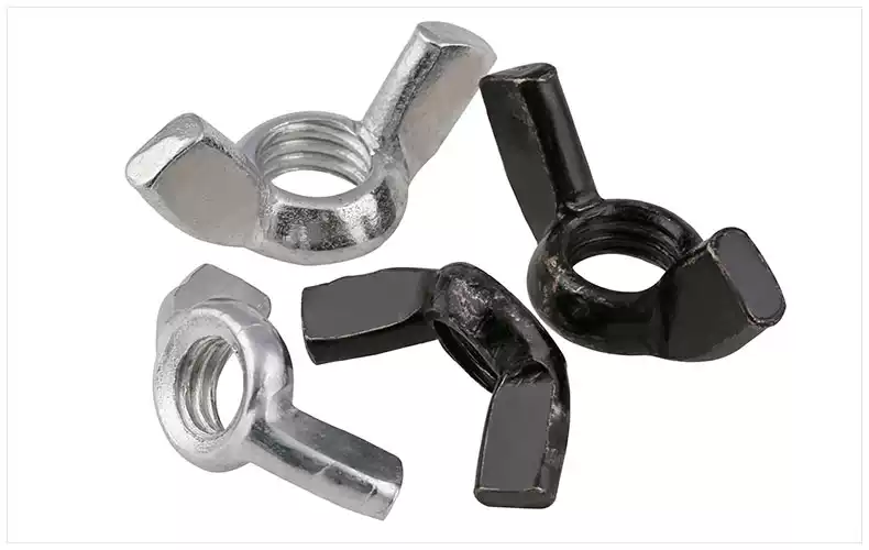 Stainless Edged Wing Nuts