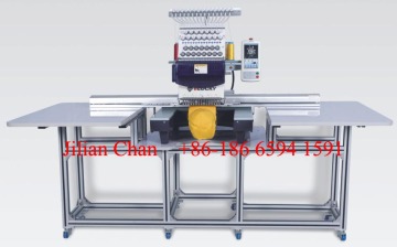 Elucky large working area household computer embroidery machine single head with high speed 1,200SPM