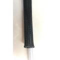 Black PET Expandable Cable Braided Sleeving