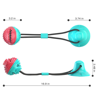 L&#39;entraînement de chiot chiot traite des jouets de corde de dentition