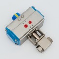 Pneumatic high-pressure ball valve AGQ611N