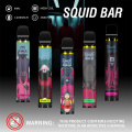 オリジナルのrandm squid bar 2500puffs使い捨て蒸気