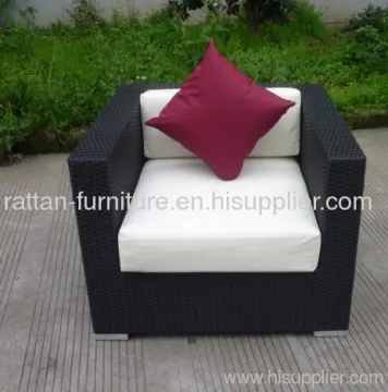 Outdoor Furniture Single Wicker Sofa 
