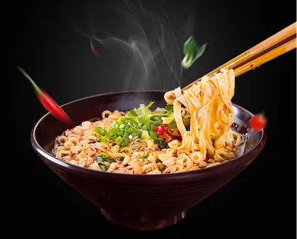 Sichuan Spicy And Sour Flavor Instant Noodle Cup Package