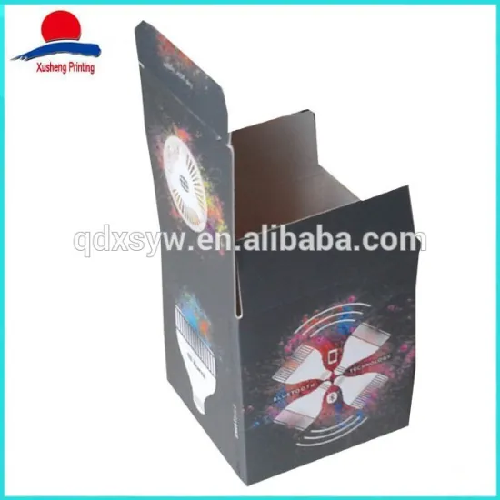 Small Printed Colorful Lamp Box