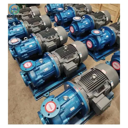 Fluorine Lined Acid Transfer Pumps | PVDF Zero Leakage Magnetic Pump