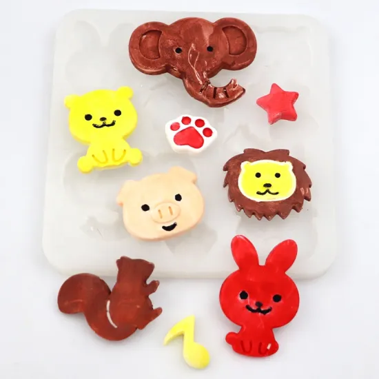 734 Factory Stock: Animal Shape Silicone Resin molds for DIY Jewelry and Handmade Projects