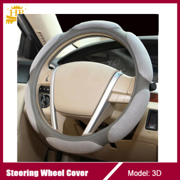 Soft rubber 45cm steering wheel cover for factory