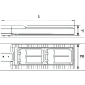 60 Вт Die Casting 6000K STREE TLEREMPEMPLEAND Корпус