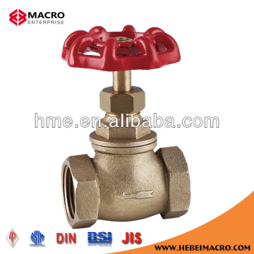 BSPT, NPT, DIN thread end brass check valve