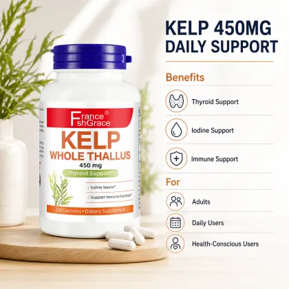 Shecome Kelp Capsules Supports Healthy Thyroid Function