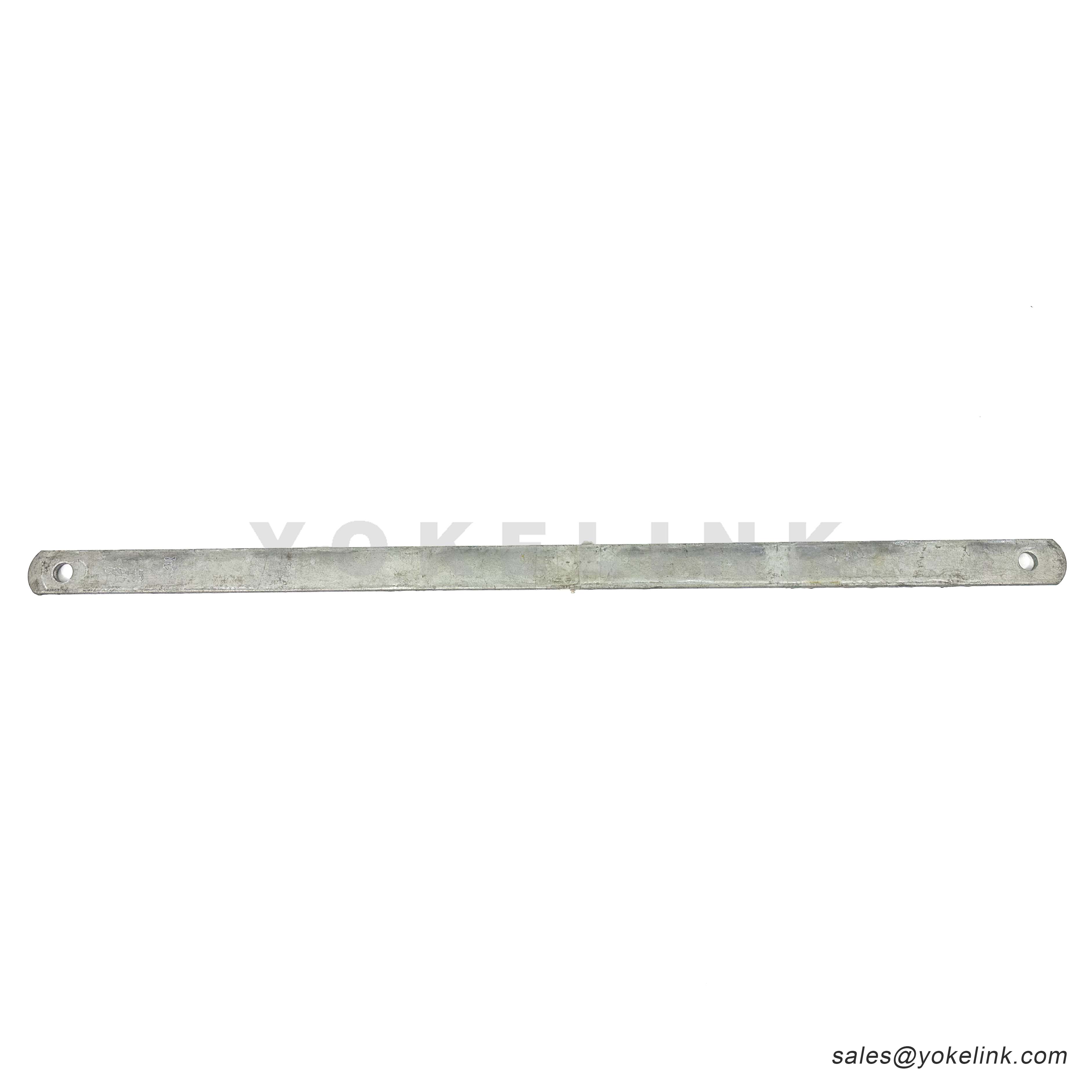 Kawat gigi crossarm datar OEM untuk pemasangan tiang