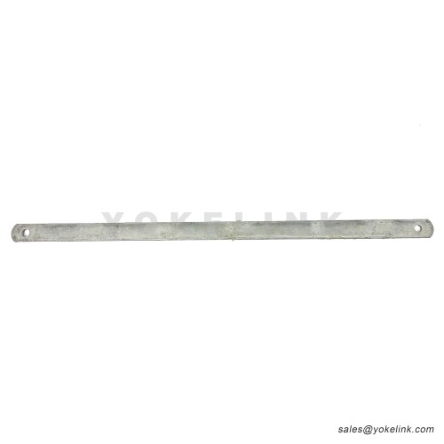 Kawat gigi crossarm datar OEM untuk pemasangan tiang