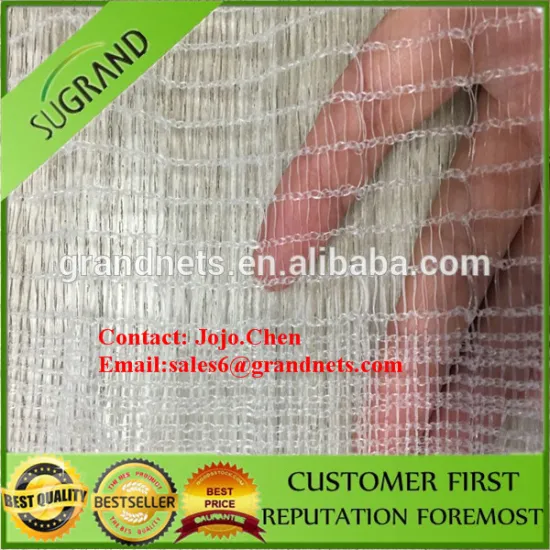 HDPE Material bee prevent net transparent color hail netting
