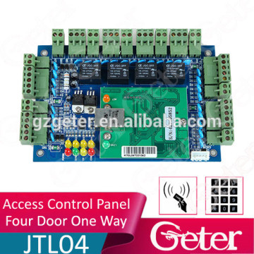 TCP/IP wiegand four-door one-Way Access Control Panel