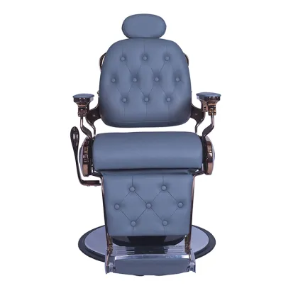 Heavy Duty Vintage Barbers Chairs for Grooming and Haircuts