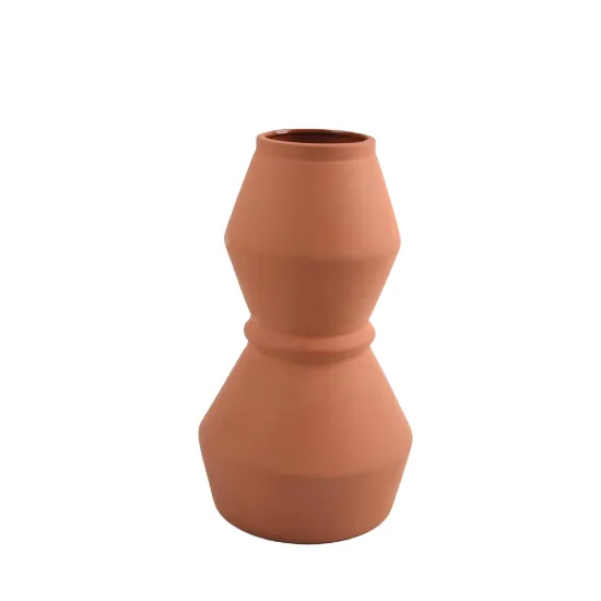 Wholesale Luxury White Terracotta Ceramic Vase Set for Home Decor