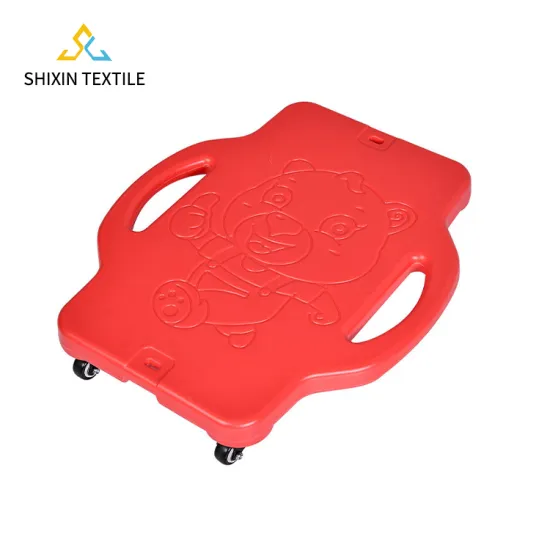 Autism-Friendly Entertainment and Training Scooter Board with Handles for Children: Promoting Balance and Sensory Development