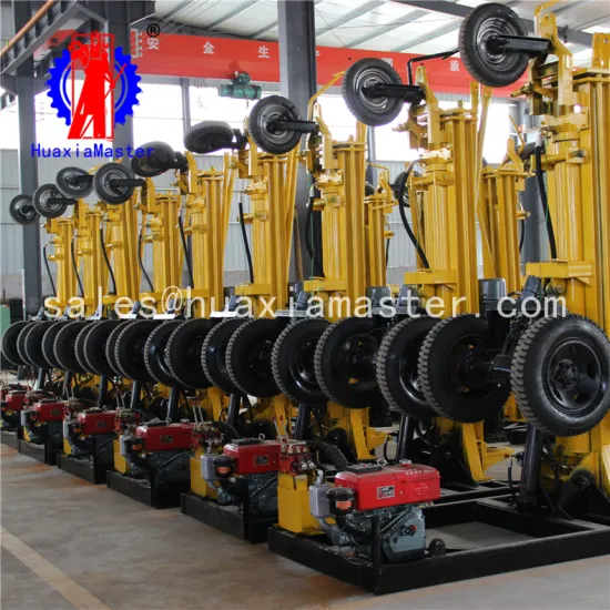 Pneumatic drilling machine KQZ-200D DTH Drilling machine / drilling rig hard rock / oil and gas drilling rigs