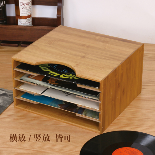 CD Rack Wood Receiving Creative Display Rack Dvd Film Rack Cd Storage Cabinet Box