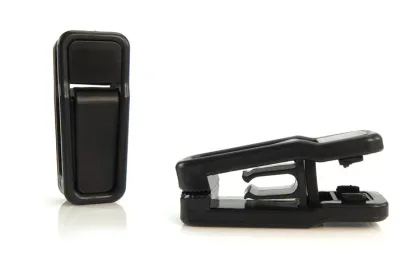 Removable Plastic Clips for Flocked Garment Trouser Hangers